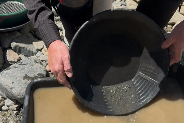 Gold-panning-too-quickly