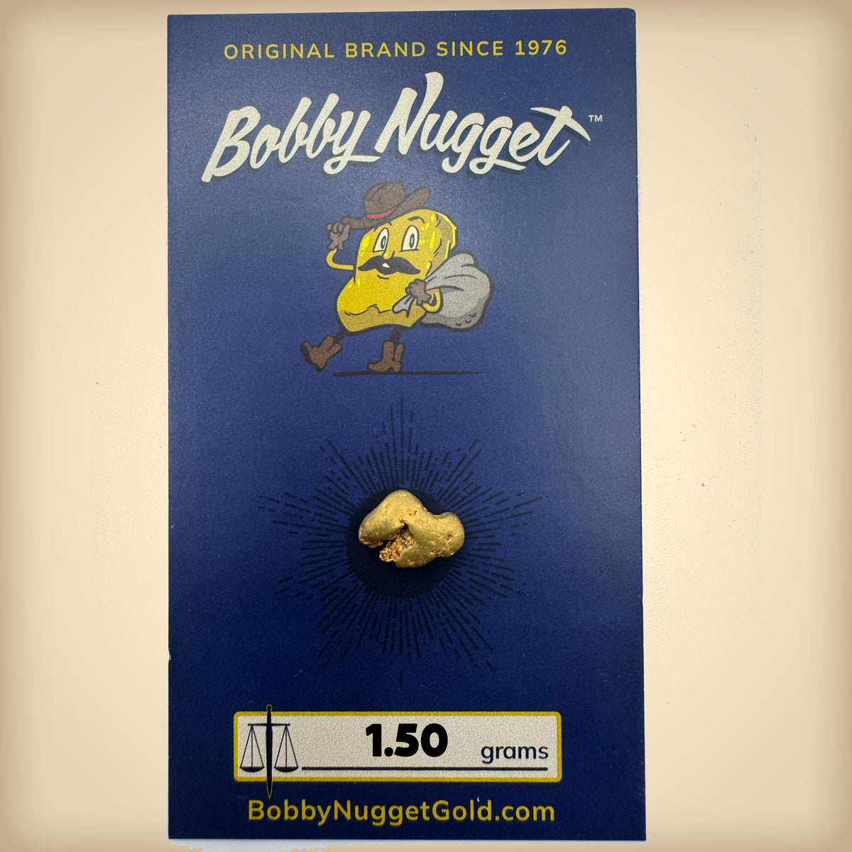 Large Gold Nugget for sale from Bobby Nugget Gold. 