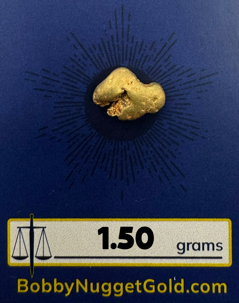 Raw Gold Nugget for Sale by Bobby Nugget Gold