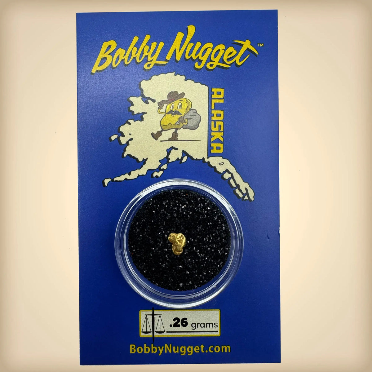 Alaska gold bobby nugget