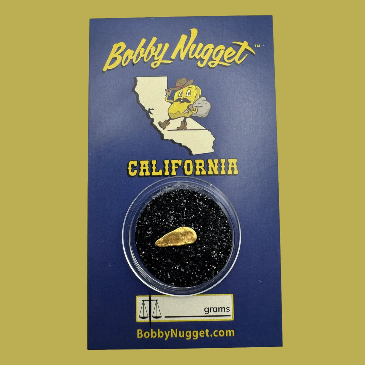 Gold Nugget for sale | California Gold Nugget  .39 grams + Lucky Bonus Bag | #0333 Bobby Nugget Gold