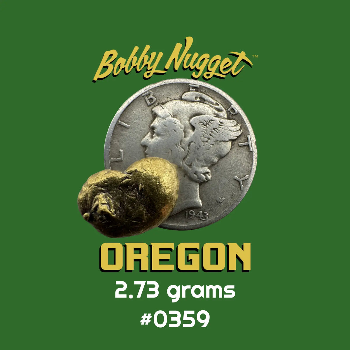 oregon gold nugget for sale