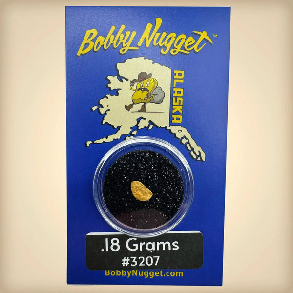 Raw Alaska gold nugget