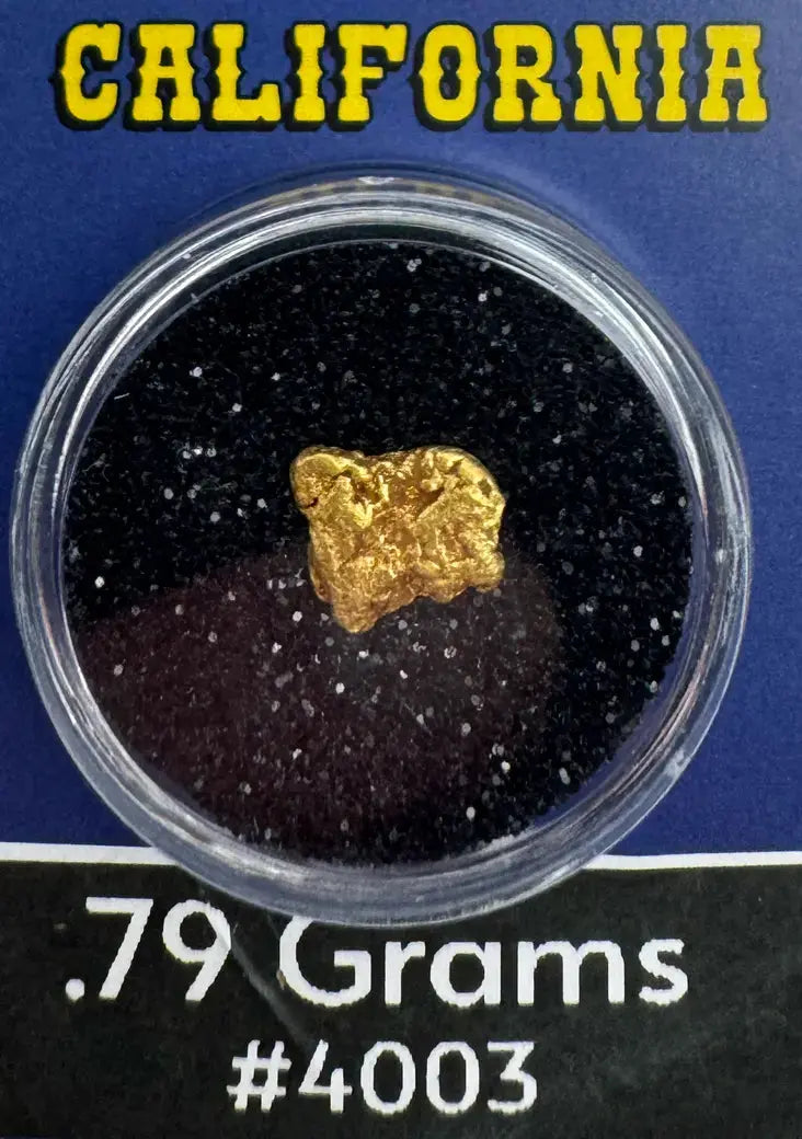 gold nuggets from California for sale