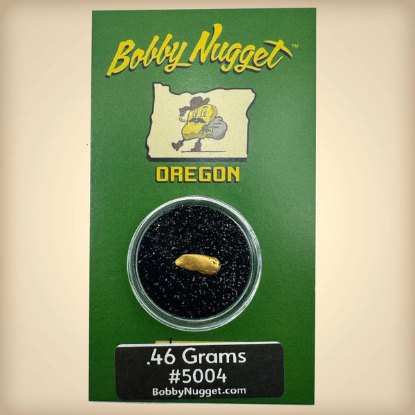 Oregon River Placer Gold Nuggets