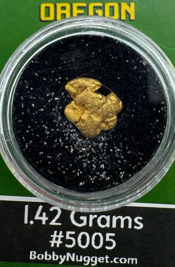 Raw Oregon Gold Nuggets from Historic Mining Areas