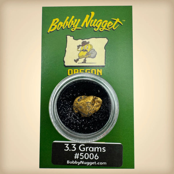 Authentic Oregon Gold Nuggets | Raw Natural Gold