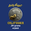 Natural California Gold Nugget  .39 grams + Lucky Bonus Bag | #0349