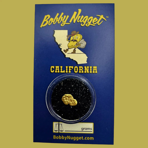 Gold Nugget for sale | California Gold Nugget  .51 grams + Lucky Bonus Bag | #0335 Bobby Nugget Gold