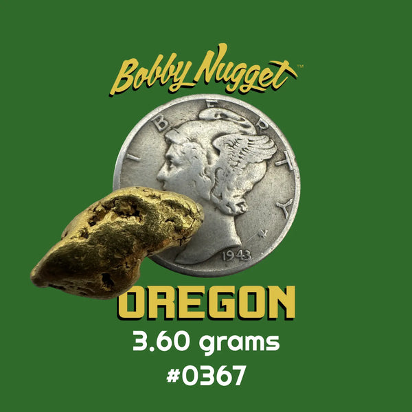 large gold nugget from oregon