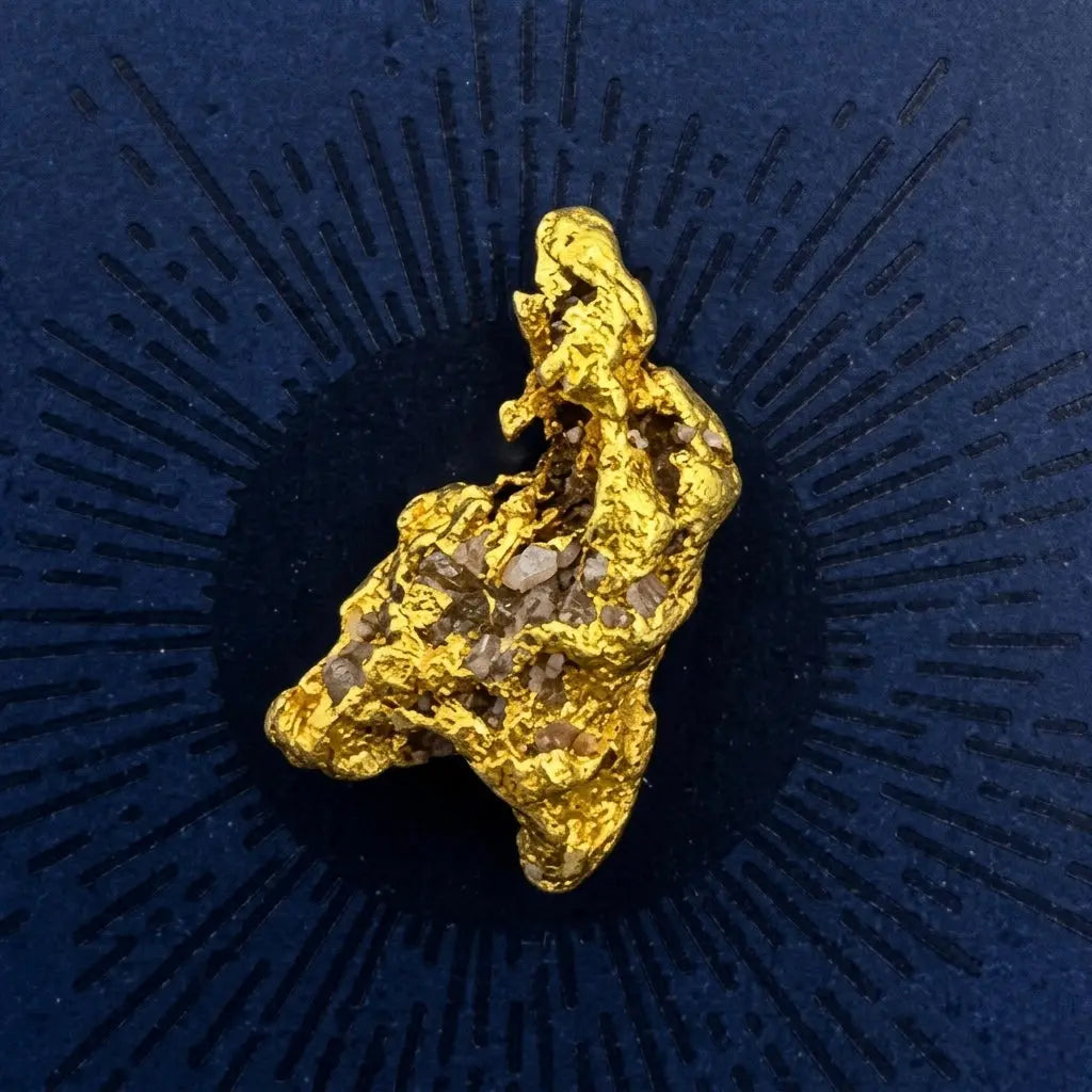 Raw Gold Nuggets for sale | California Gold Nugget 1.30 grams + Lucky Bonus Bag | #0257 Bobby Nugget Gold