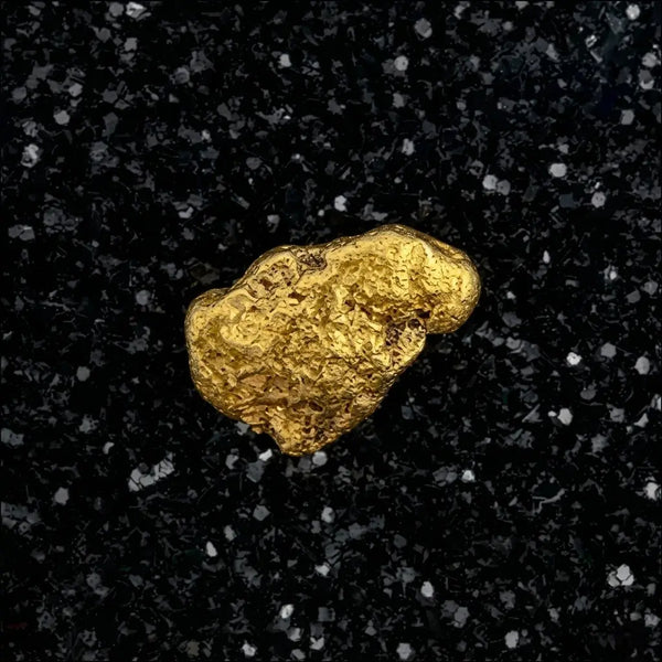 Raw Gold Nuggets for sale | Oregon Gold Nugget .44  grams + Lucky Bonus Bag | #0284 Bobby Nugget Gold