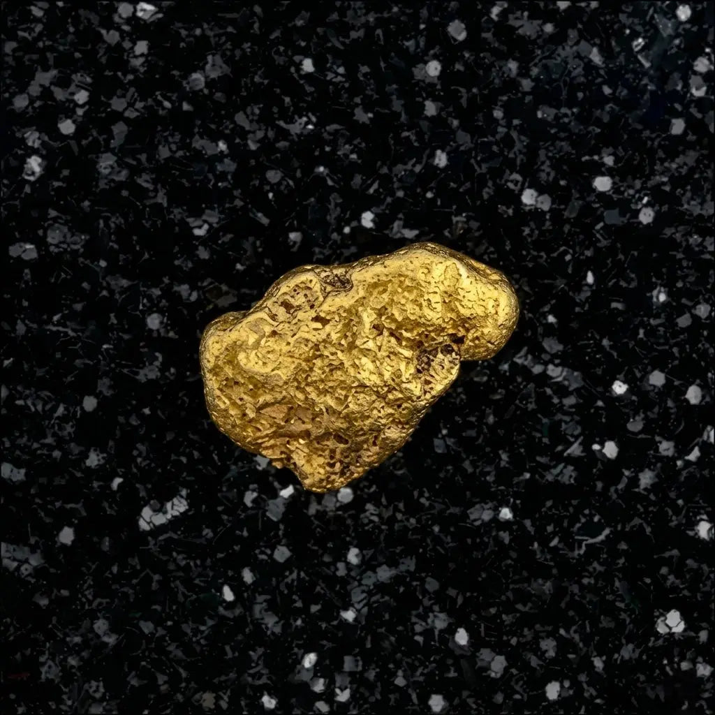 Raw Gold Nuggets for sale | Oregon Gold Nugget .44  grams + Lucky Bonus Bag | #0284 Bobby Nugget Gold