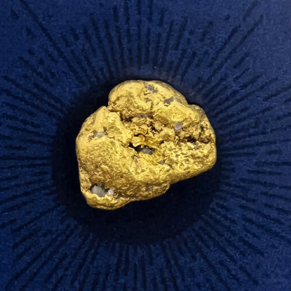 Raw Gold Nuggets for sale | California Gold Nugget 1.36 grams + Lucky Bonus Bag | #0255 Bobby Nugget Gold