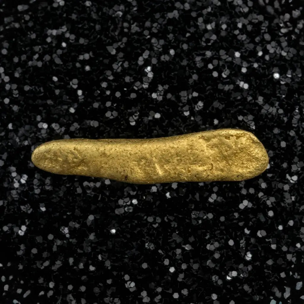 Small Oregon Gold Nugget for sale | Natural Placier Gold Nugget .28 grams | Free Shipping + Lucky Bonus Bag | #5003 Bobby Nugget Gold