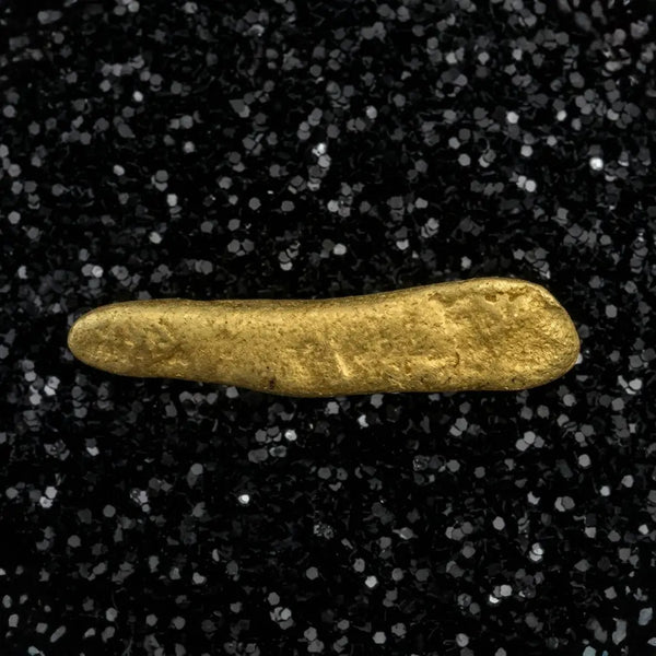 Small Oregon Gold Nugget for sale | Natural Placier Gold Nugget .28 grams | Free Shipping + Lucky Bonus Bag | #5003 Bobby Nugget Gold