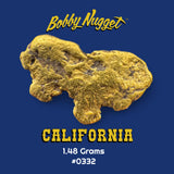 California Gold Nugget 1.48g + Free Lucky Bonus Bag inside Bobby Nugget Gold