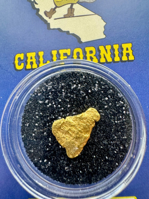Gold Nugget for sale | California Gold Nugget  .84 grams + Lucky Bonus Bag | #0343 Bobby Nugget Gold