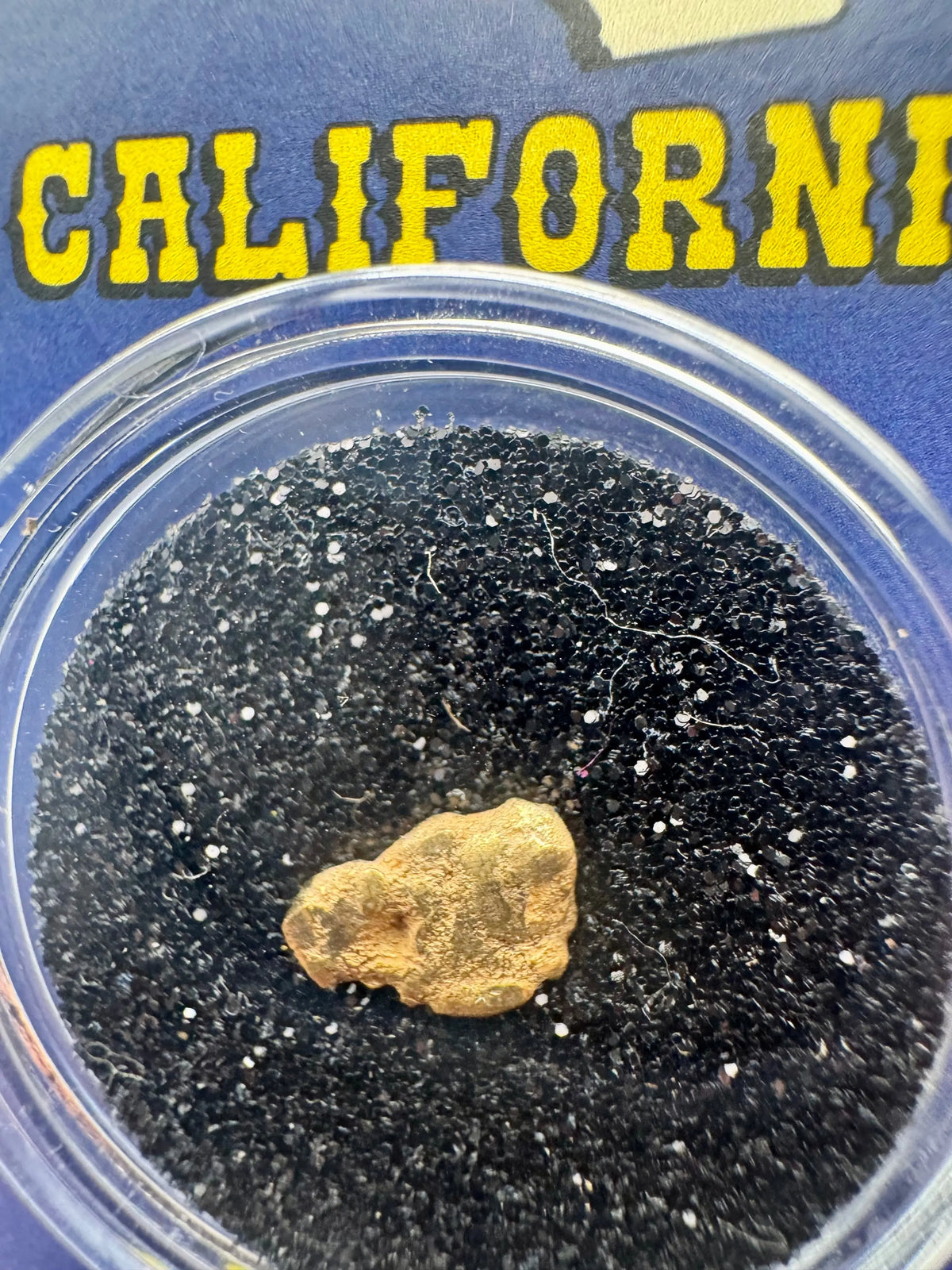 raw gold nugget