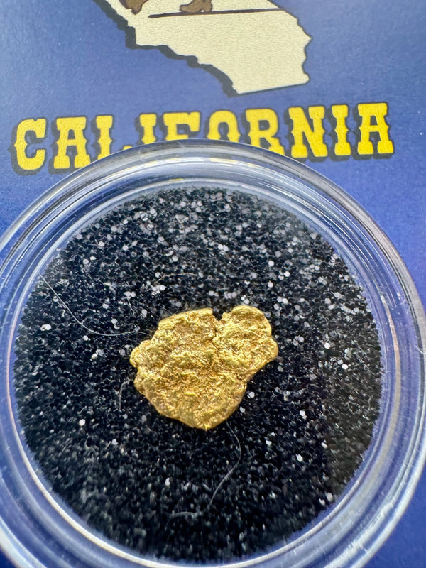 Gold Nugget for sale | California Gold Nugget  .74 grams + Lucky Bonus Bag | #0338 Bobby Nugget Gold