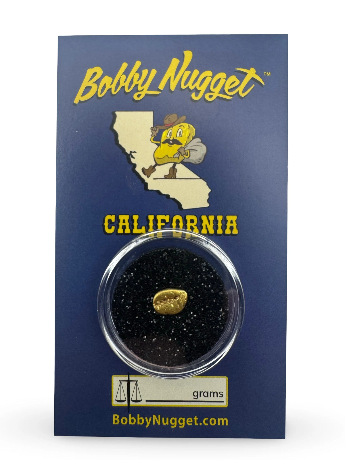 Gold Nugget for sale | California Gold Nugget  .66 grams + Lucky Bonus Bag | #0336 Bobby Nugget Gold