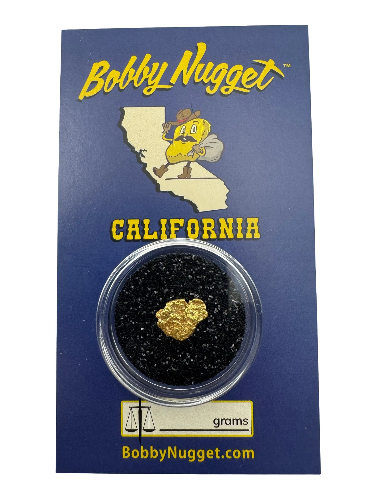 Gold Nugget for sale | California Gold Nugget  .74 grams + Lucky Bonus Bag | #0338 Bobby Nugget Gold
