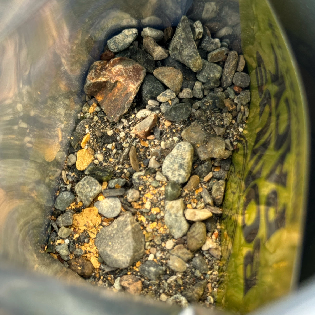 Gold Paydirt | Gold Rush Panning Concentrates unsearched & Added | Gold Prospecting Pay Dirt + Guaranteed Lucky’s Bonus Bag | 1 Gram of Gold