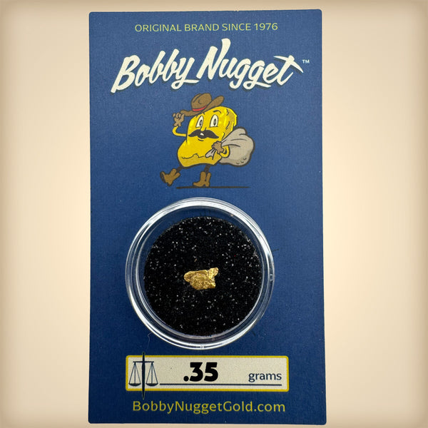 Gold Nugget | California Gold Nugget for sale .35 grams + Lucky Bonus Bag | #0195