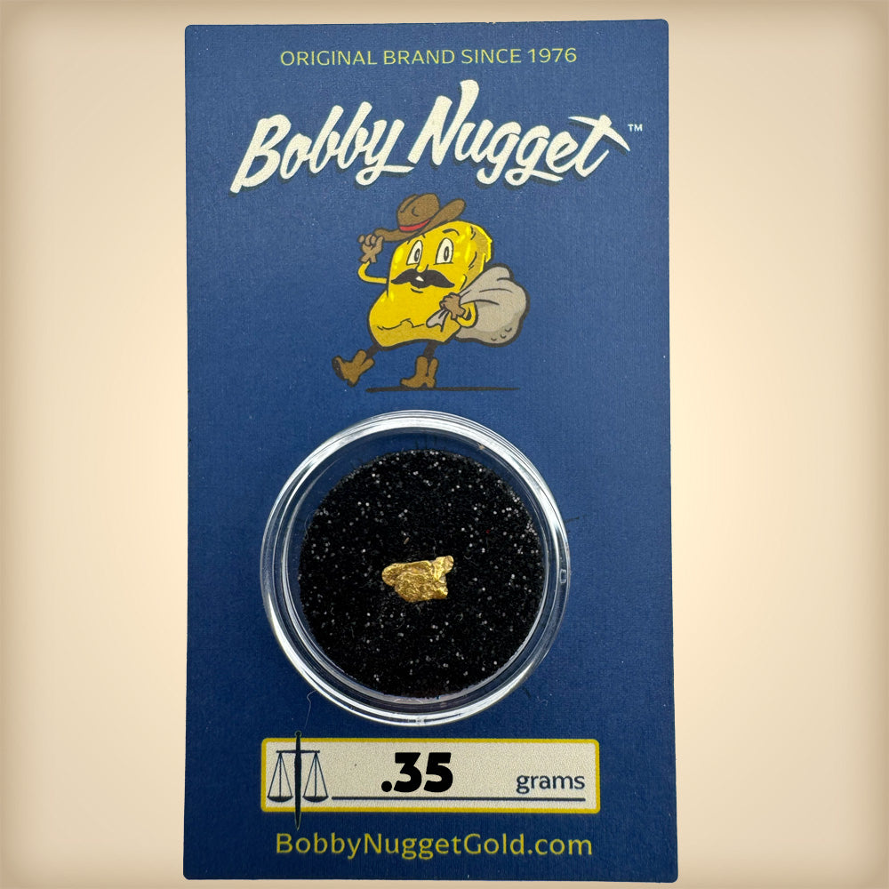 Gold Nugget | California Gold Nugget for sale .35 grams + Lucky Bonus Bag | #0195
