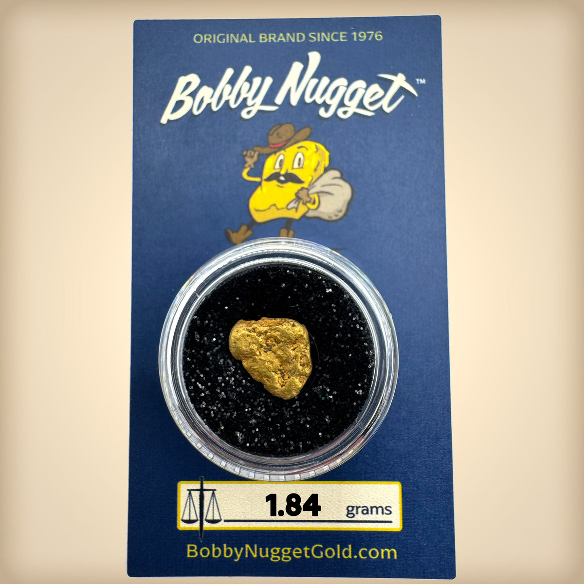Gold Nugget for sale | California Gold Nugget  1.84 grams + Lucky Bonus Bag | #0229