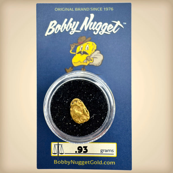 Gold Nugget for sale | California Gold Nugget  .93 grams + Lucky Bonus Bag | #0231