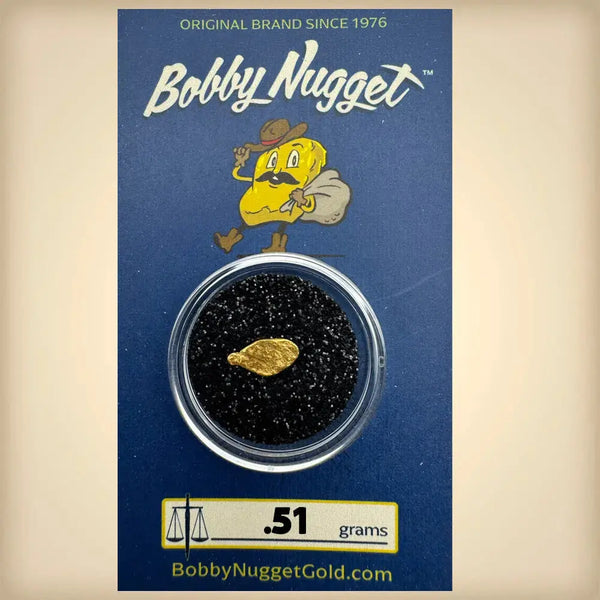 51g Raw Gold Nugget from California | Lucky Bonus Bag