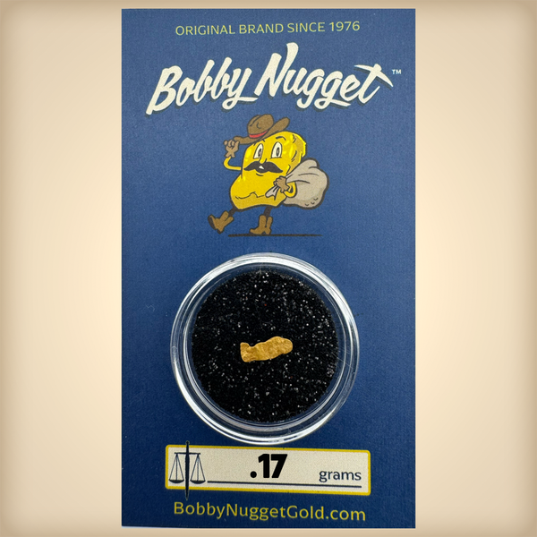 Gold Nugget | California Gold Nugget for sale .17 grams + Lucky Bonus Bag | #0197