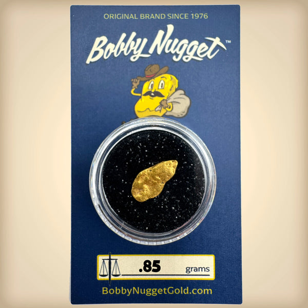 Gold Nugget for sale | California Gold Nugget .85 grams + Lucky Bonus Bag | #0223