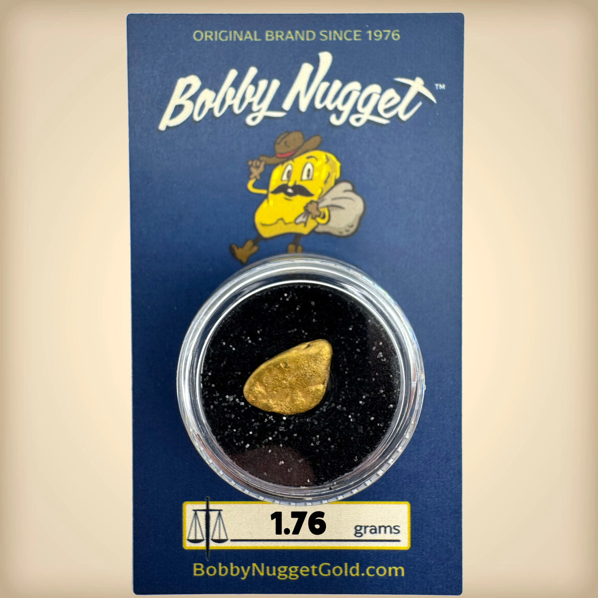 Gold Nuggets metal detecting | California Gold Nugget 1.76 grams + Lucky Bonus Bag | #0226