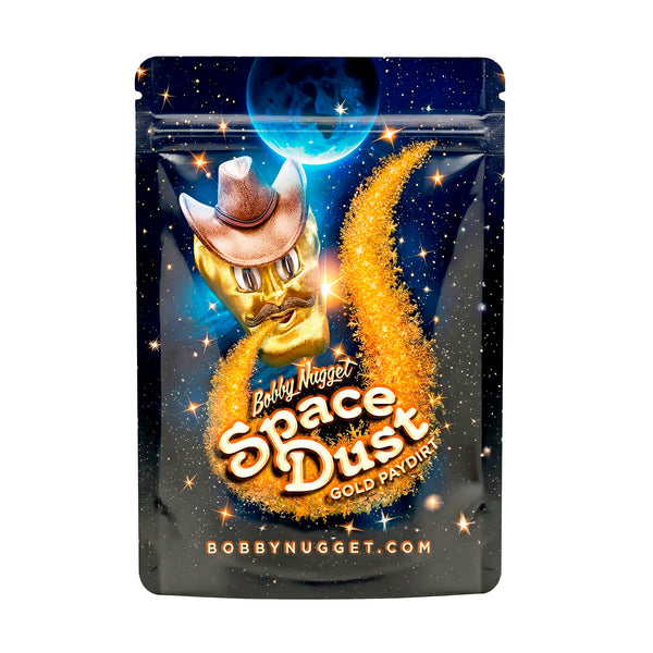 Gold Paydirt Space Dust! | .13 Guaranteed Gold | Space Dust Gold panning material by Bobby Nugget | + Lucky Bonus Bag Bobby Nugget Gold