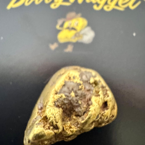Large Gold Nuggets for sale | chunky sized Gold Nugget 12.7 grams + Lucky Bonus Bag | #0378 Bobby Nugget Gold