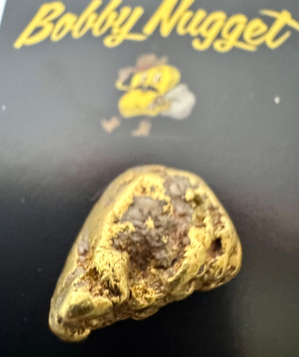Large Gold Nuggets for sale | chunky sized Gold Nugget 12.7 grams + Lucky Bonus Bag | #0378 Bobby Nugget Gold