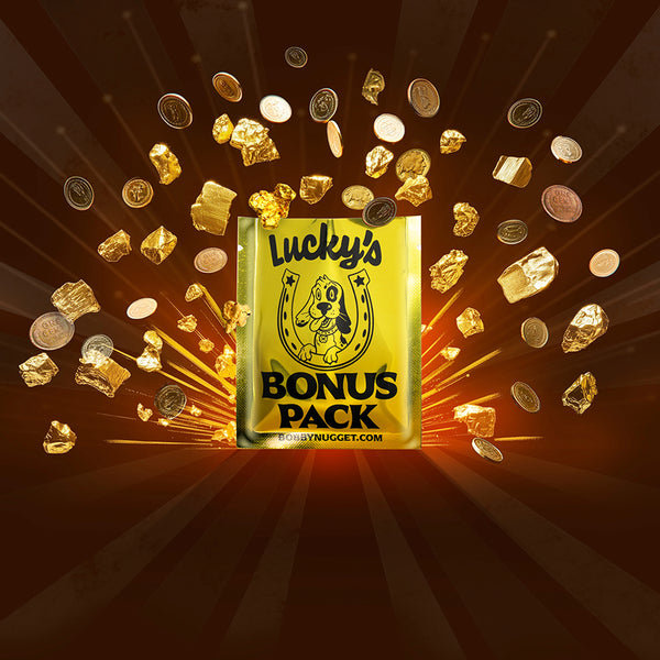 Gold Paydirt Prospecting Bag | Guaranteed Gold 1/2 Gram | Gold Rush Panning Concentrates + Lucky’s Bonus Bag Gift Inside