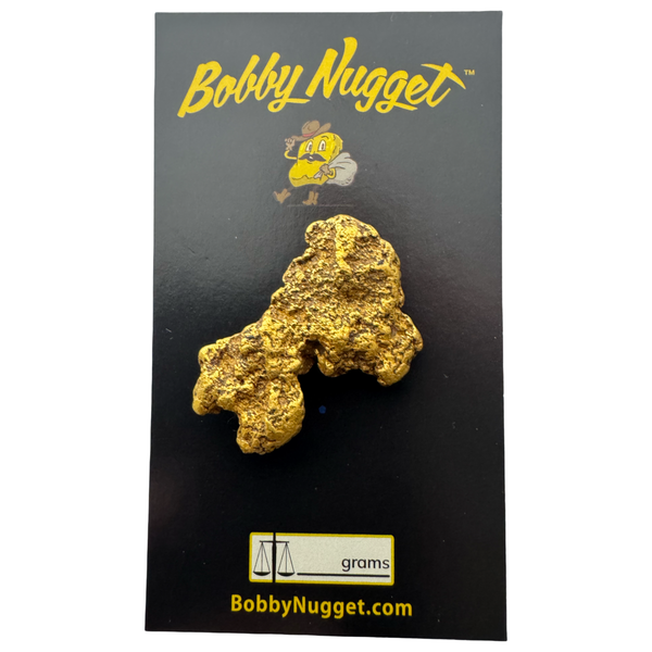 Large Gold Nuggets for sale | collector sized Gold Nugget 30.3 grams + Lucky Bonus Bag | #0373 Bobby Nugget Gold