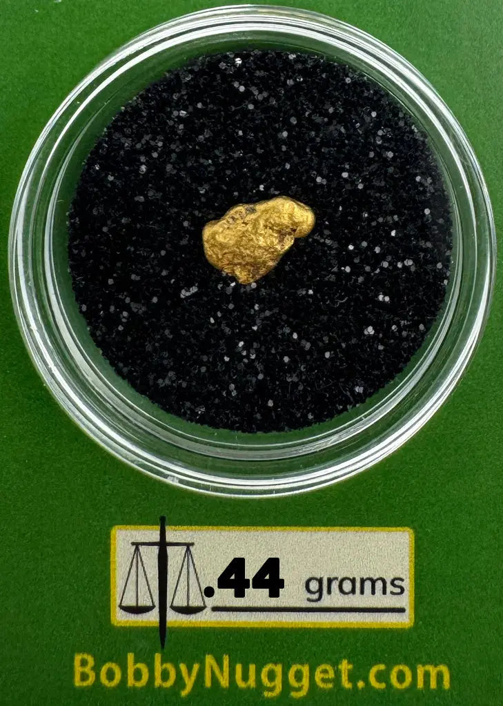Raw Gold Nuggets for sale | Oregon Gold Nugget .44  grams + Lucky Bonus Bag | #0284