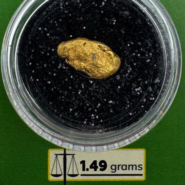 Raw gold nugget for sale
