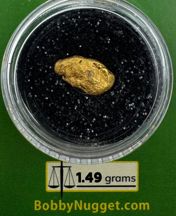 Raw gold nugget for sale