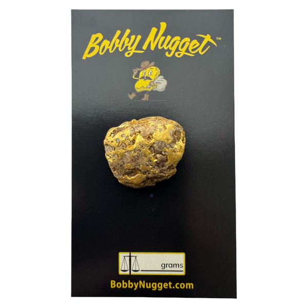 Large Gold Nuggets for sale | chunky sized Gold Nugget 29.6 grams + Lucky Bonus Bag | #0374 Bobby Nugget Gold